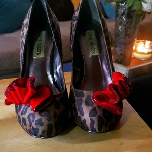 Leopard heels